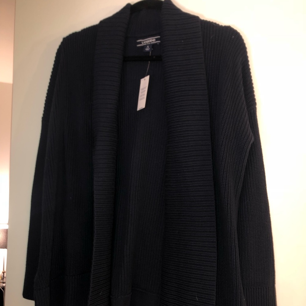 Lands’ End Navy Sweater